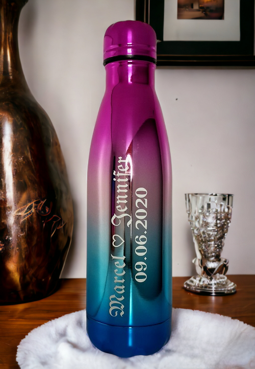 Thermosflasche Pink