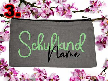 Tasche Schulkind und Name