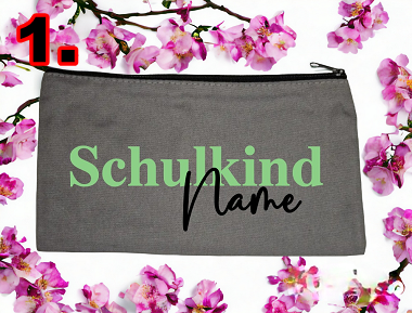 Tasche Schulkind und Name