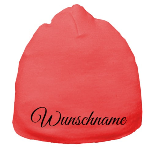 Babymütze mit Wunschname