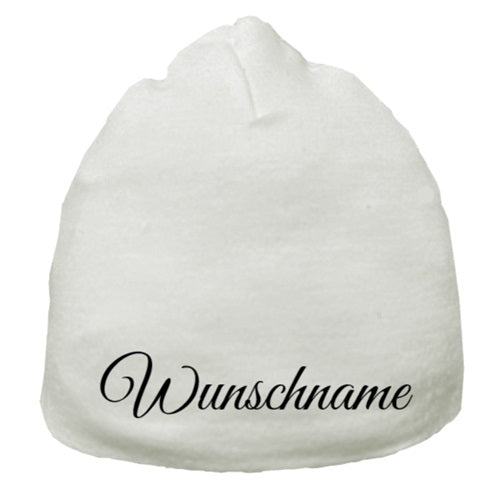 Babymütze mit Wunschname